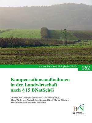 cover image of Kompensationsmaßnahmen in der Landwirtschaft nach § 15 BNatSchG